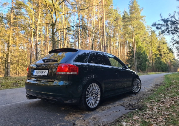 Audi S3 cena 30000 przebieg: 258000, rok produkcji 2008 z Urzędów małe 121